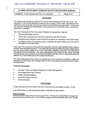 Reliance Standard Guidelines for STD & LTD Claims by siegellawgroup - Issuu