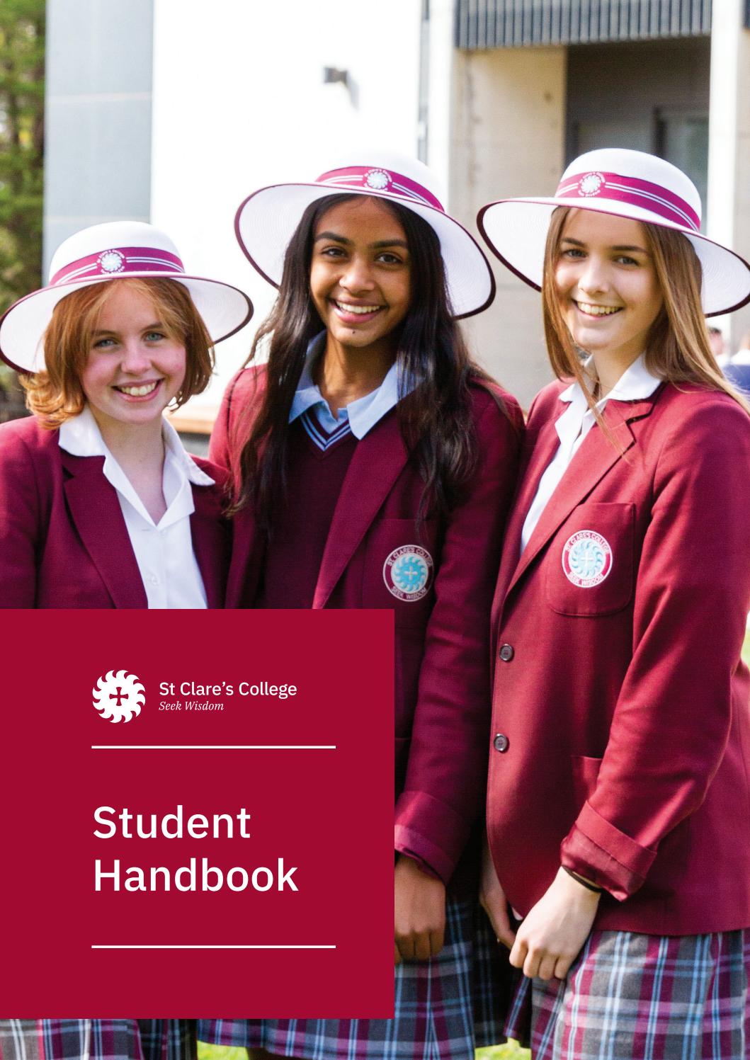 See the Student Handbook