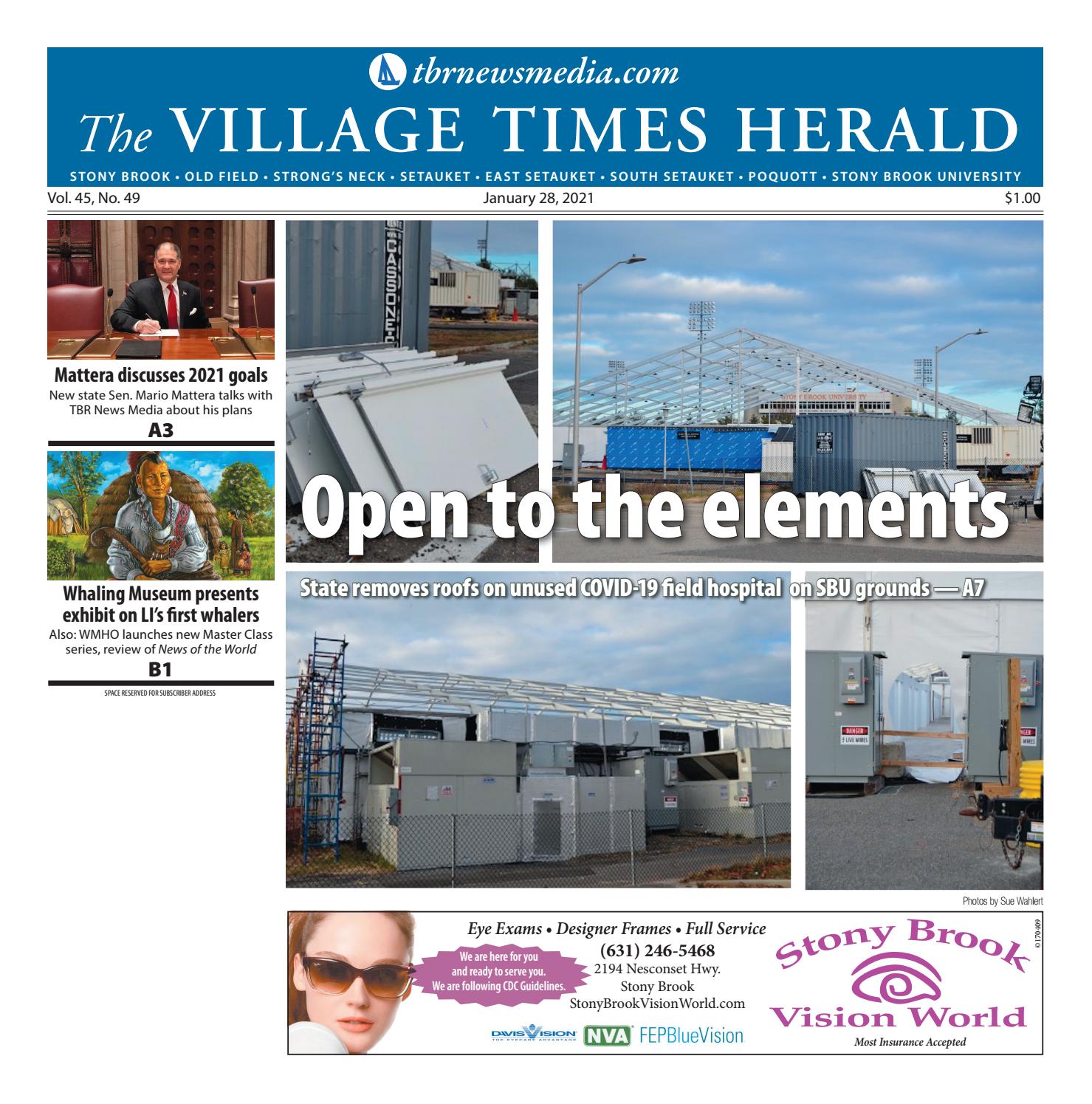 The Village Times Herald January 28, 2021 by TBR News Media Issuu
