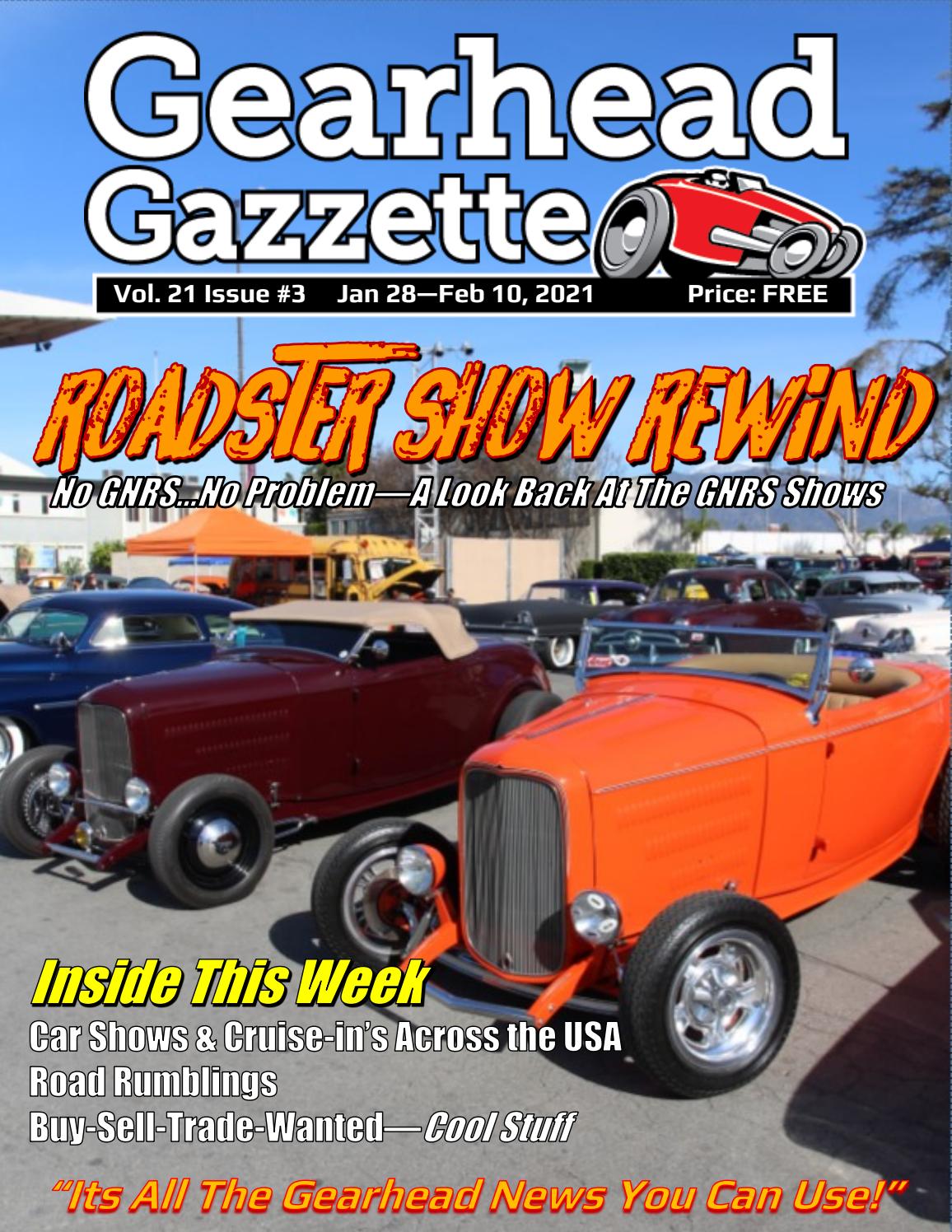 Gearhead Gazzette Vol 21 Issue 3 Jan 28 Feb 10 2021 By Jimmy B Issuu