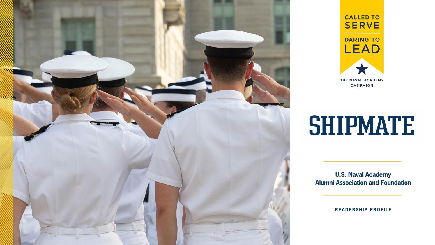 USNA Alumni Association and Foundation Readership Profile for Shipmate