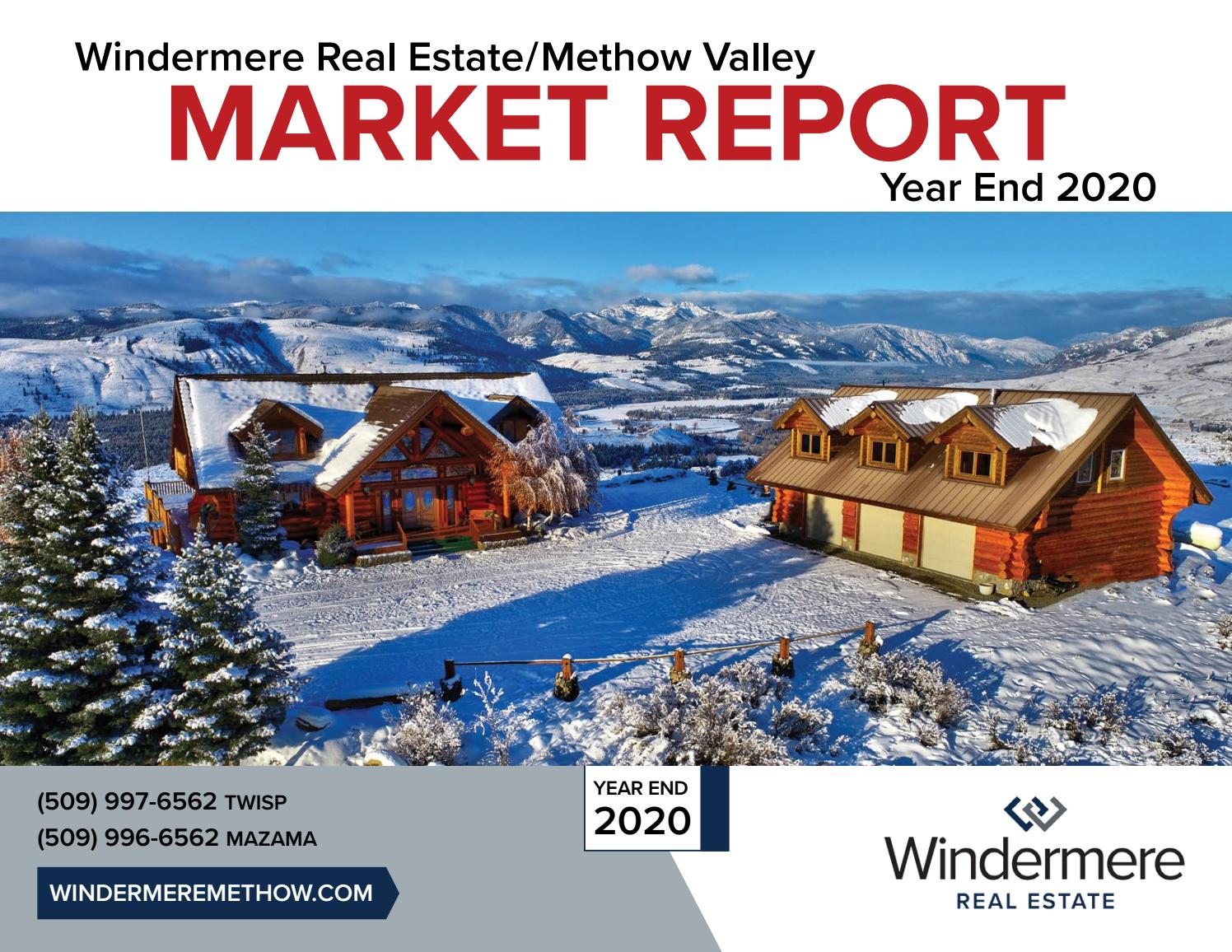 Windermere Methow Valley Real Estate 2020 Market Report by Issuu