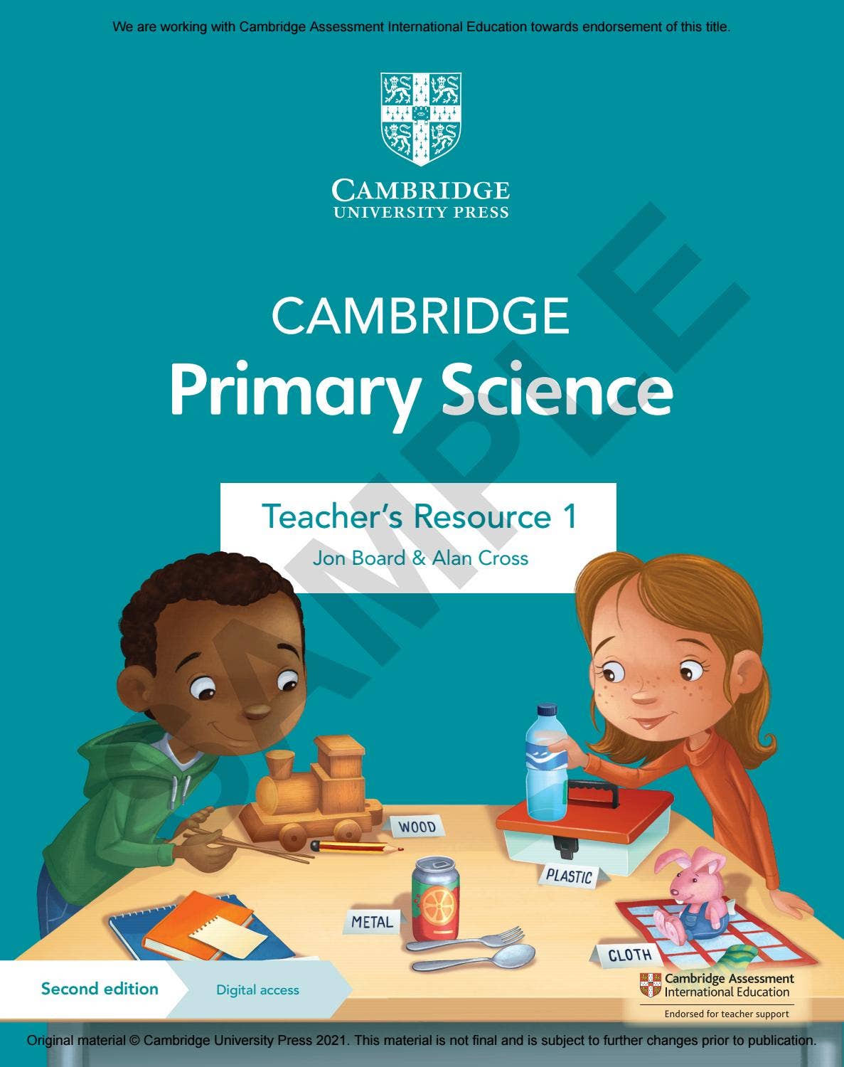 Primary Science Teacher's Resource 1 Sample by Cambridge
