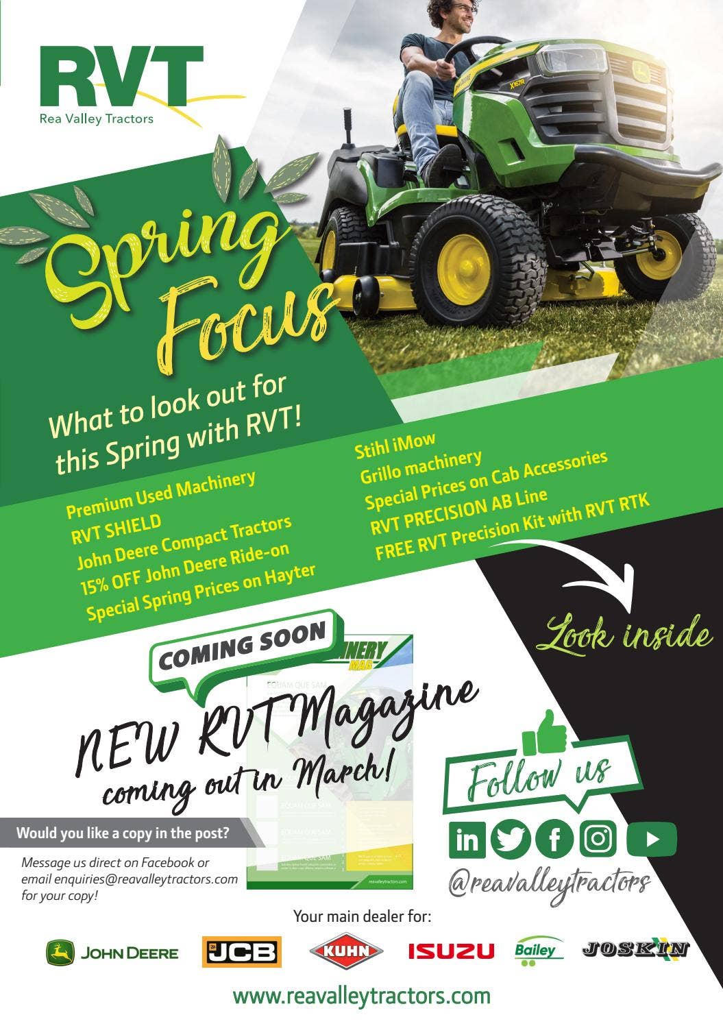 When Is Rvt Week RVT Spring Focus 2021 by reavalleytractors - Issuu