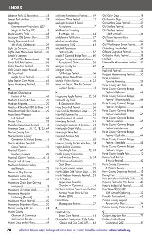 2021 Indiana Festival Guide by IndianaFestivals - Issuu