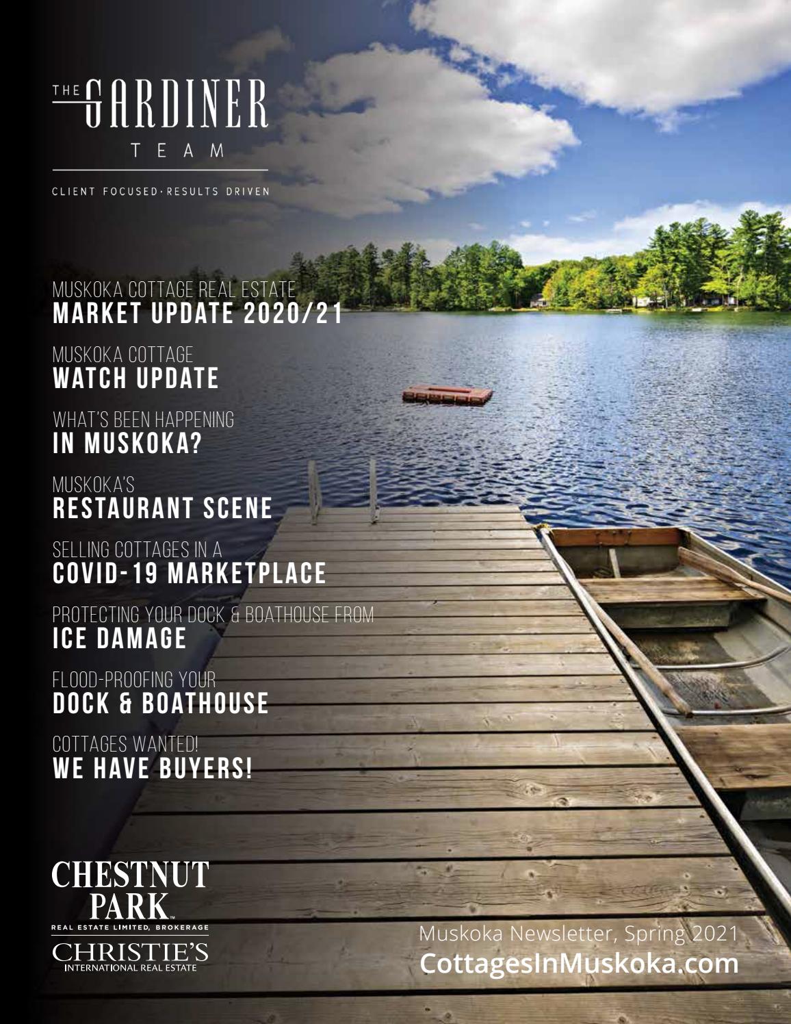 The Gardiner Team Spring 2021 Newsletter by Chestnut Park Real Estate