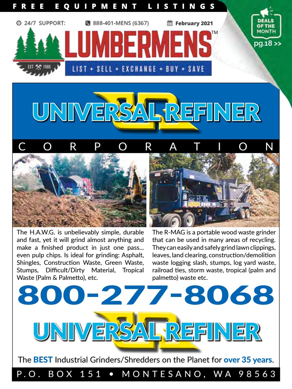 Lumbermens February 2021 Magazine by Lumbermens Magazine Quality Used