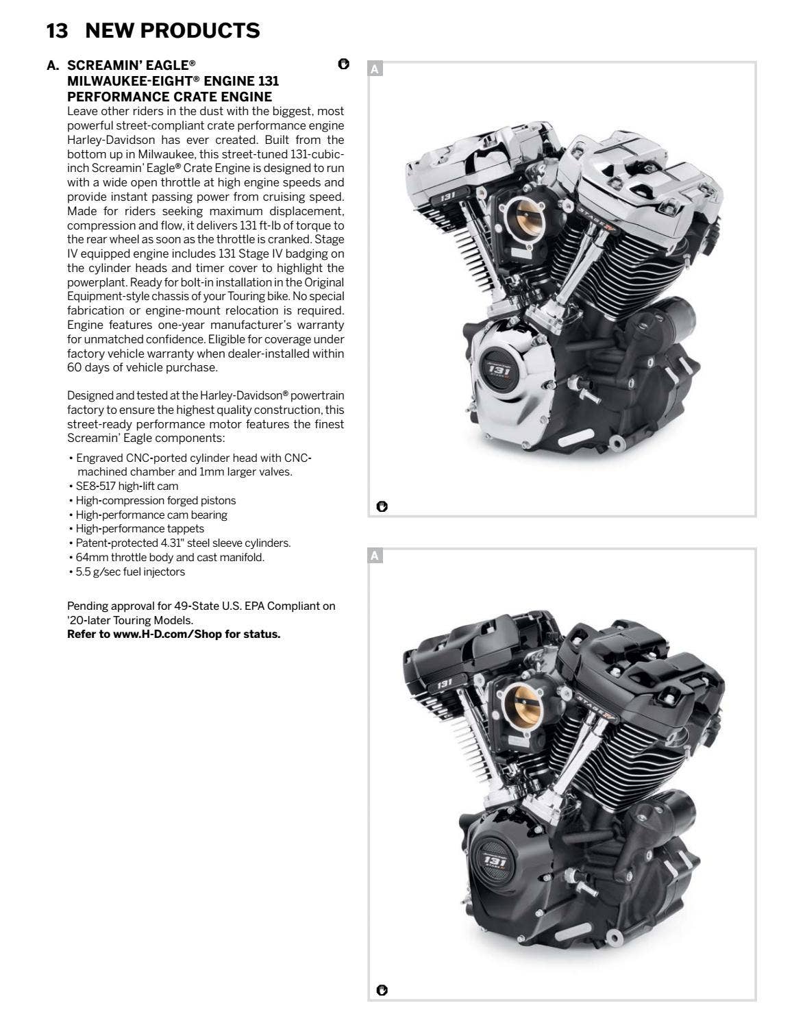 2021 HARLEYDAVIDSON GENUINE MOTOR PARTS & ACCESSORIES by