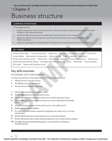 International AS & A Level MULTI-COMPONENT Sample by Cambridge ...