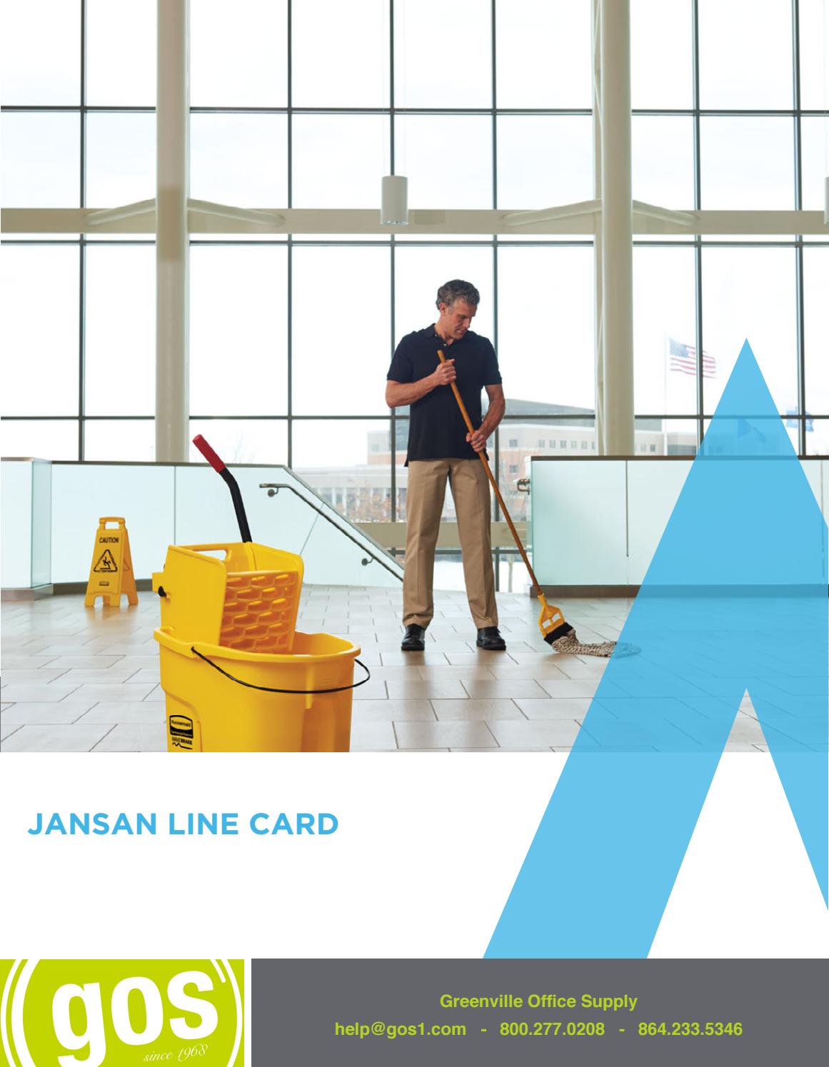 GOS JanSan Line Card by GOS (Greenville Office Supply) Issuu