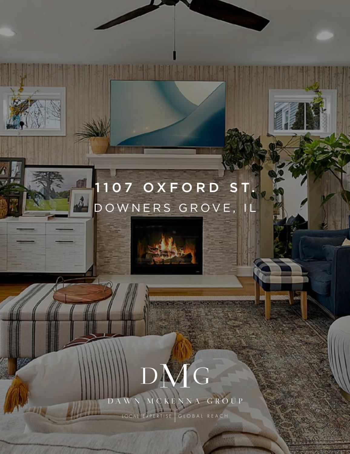 1107 Oxford St. Downers Grove, IL by Dawn McKenna Group Coldwell