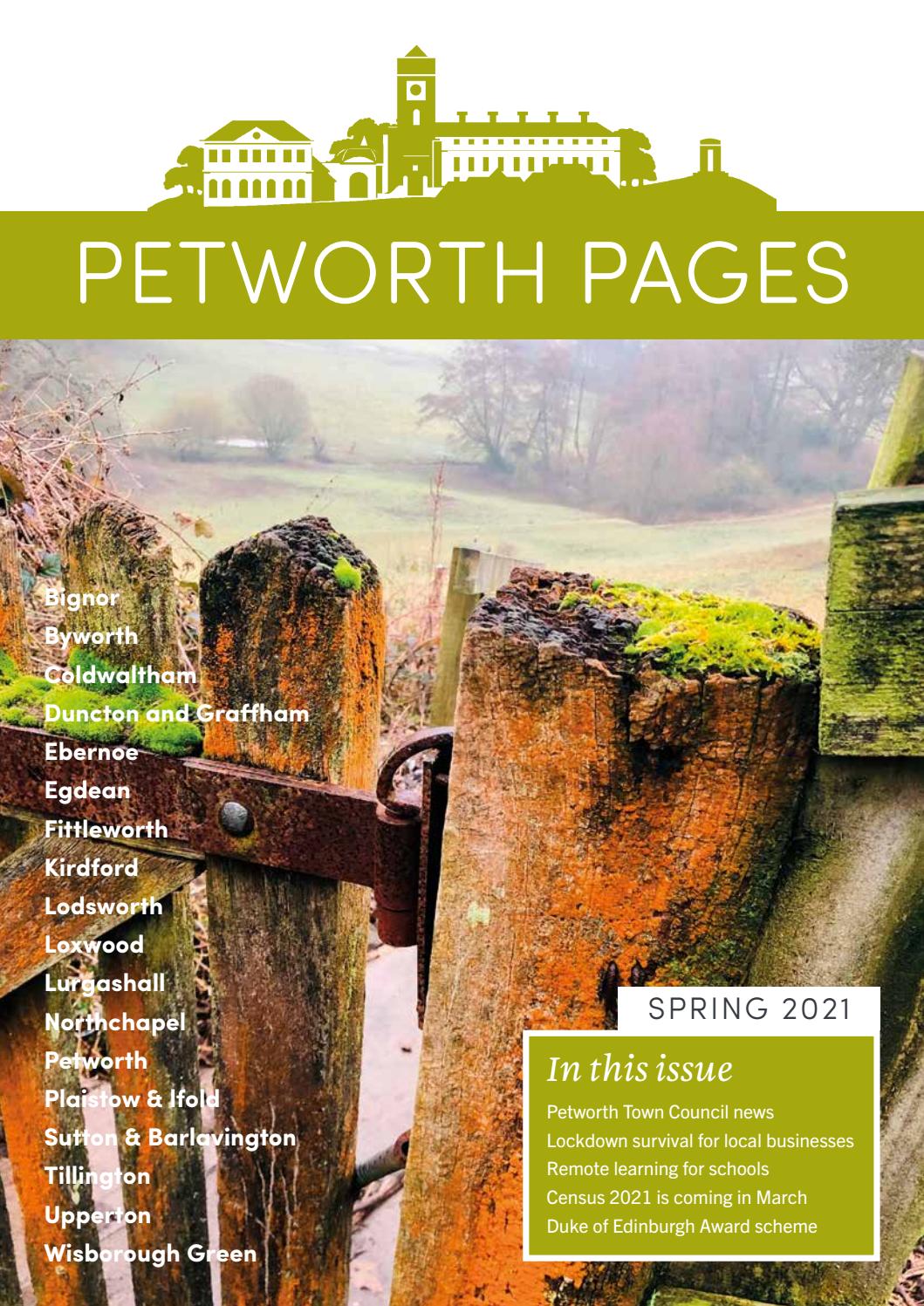 Petworth Pages Spring 2021 by Kerry Coughtrey Issuu