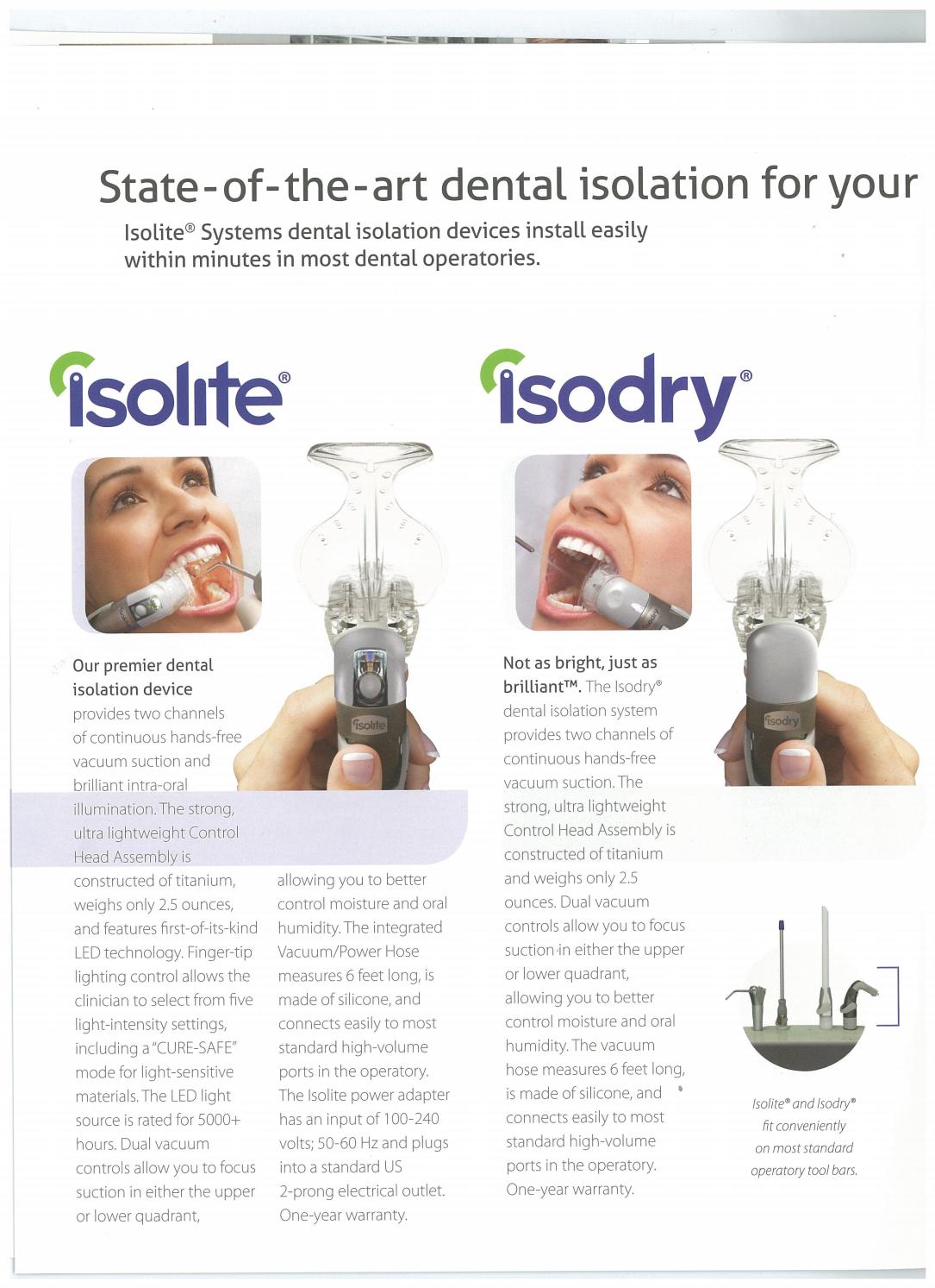 Isolite Brochure 2 by Henry Schein Australia Issuu