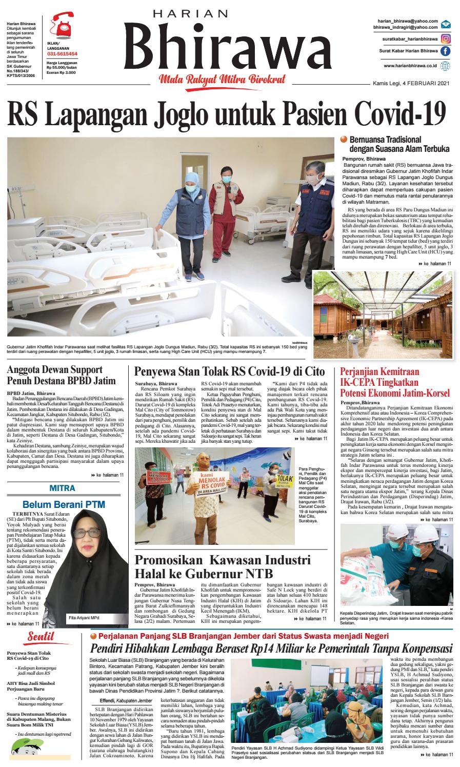 Binder4feb21 By Harian Bhirawa Issuu