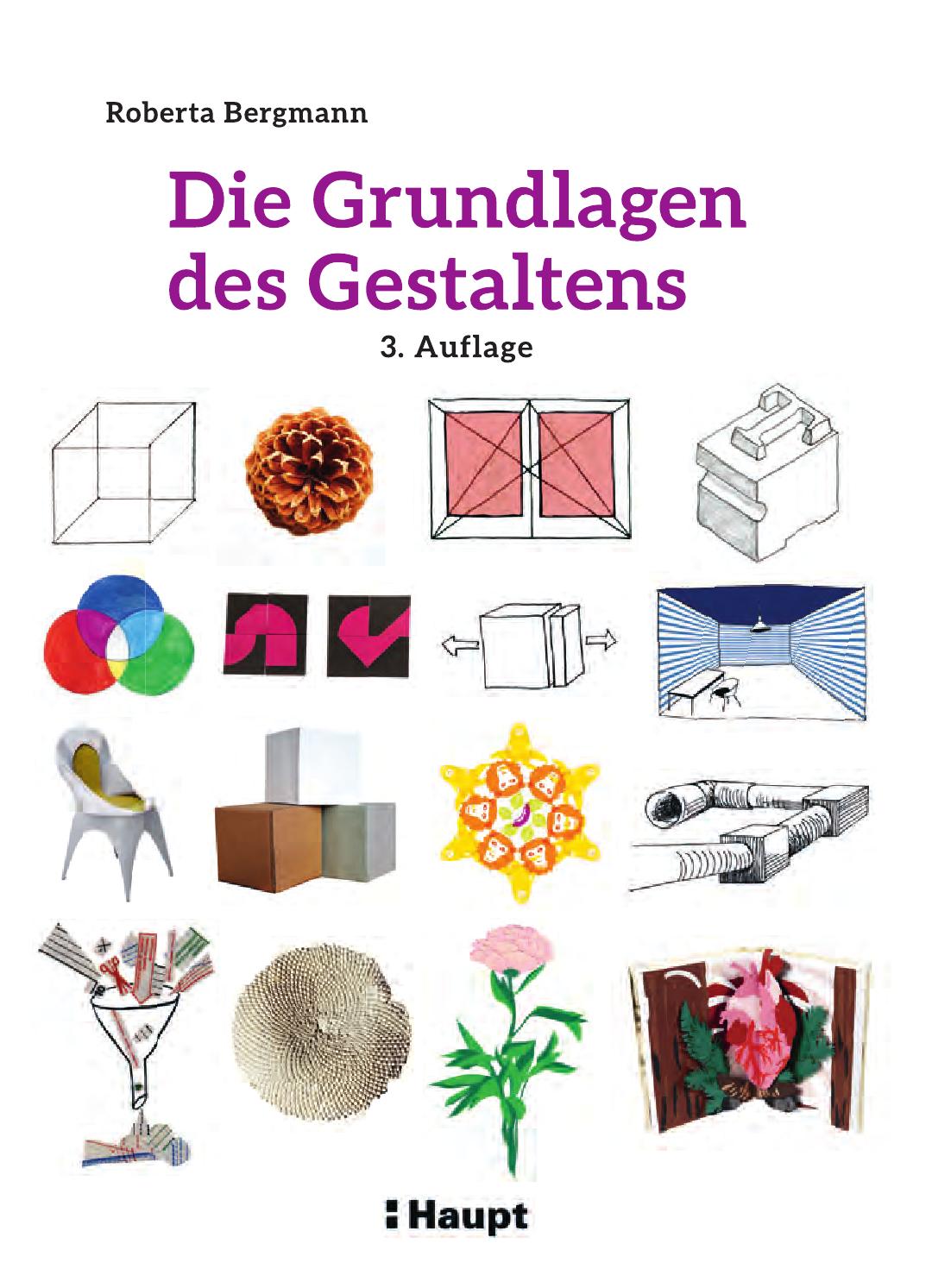 Bergmann Grundlagen Des Gestaltens 3 Auflage By Haupt Verlag Issuu