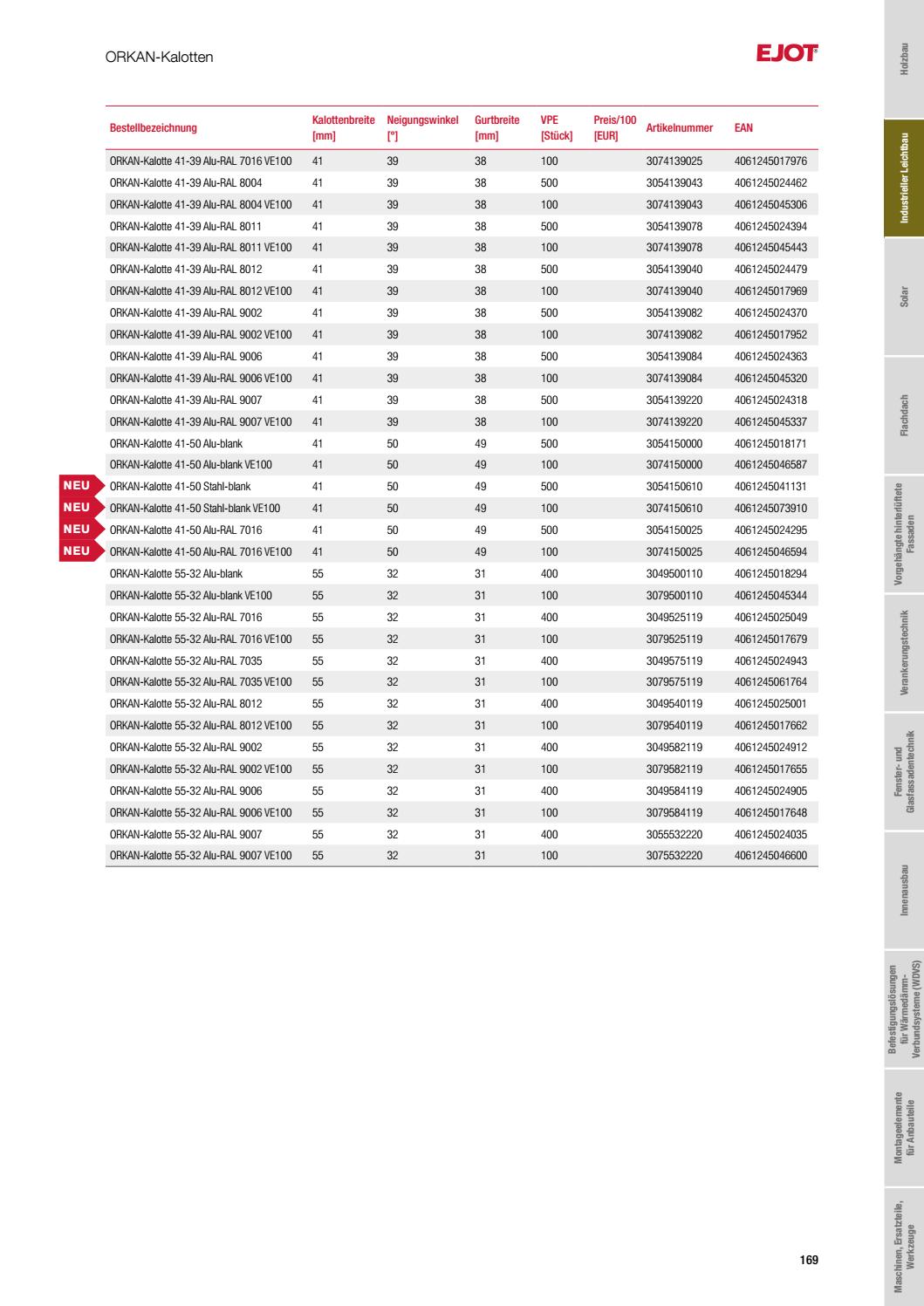 General Fasteners Catalog DE 2021 by ejotsverige Issuu