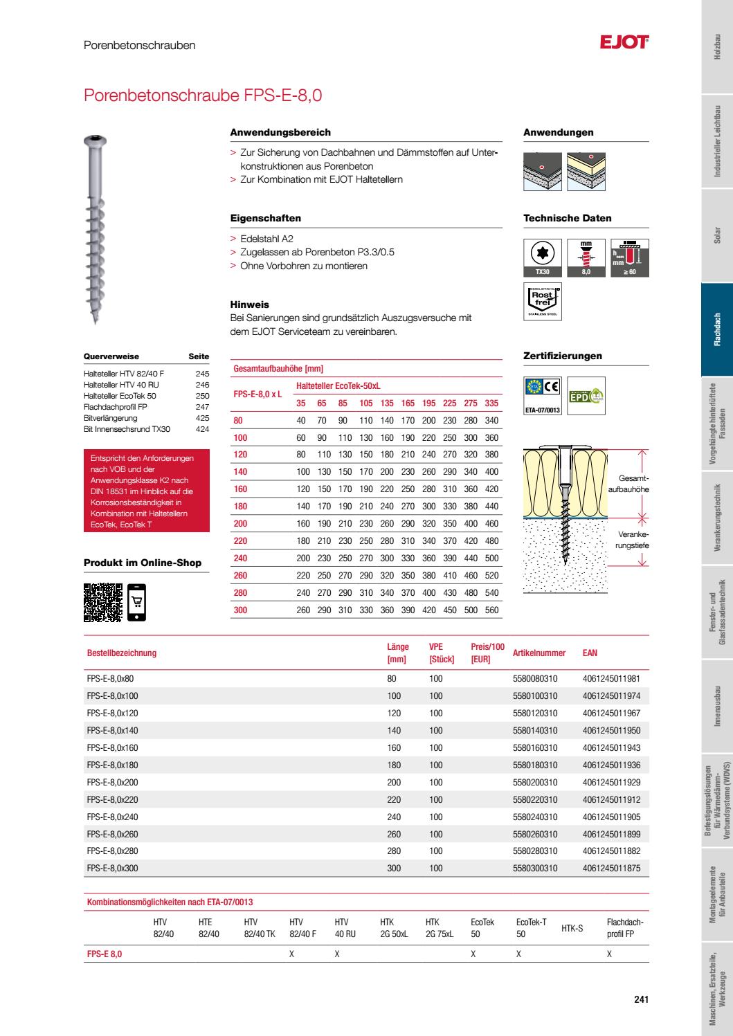 General Fasteners Catalog DE 2021 by ejotsverige Issuu