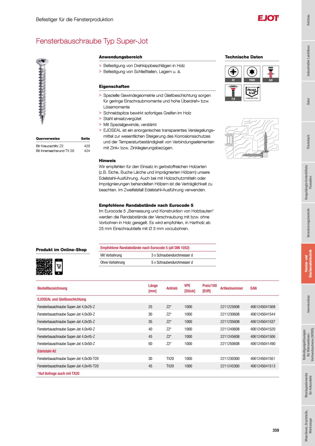 General Fasteners Catalog DE 2021 by ejotsverige Issuu