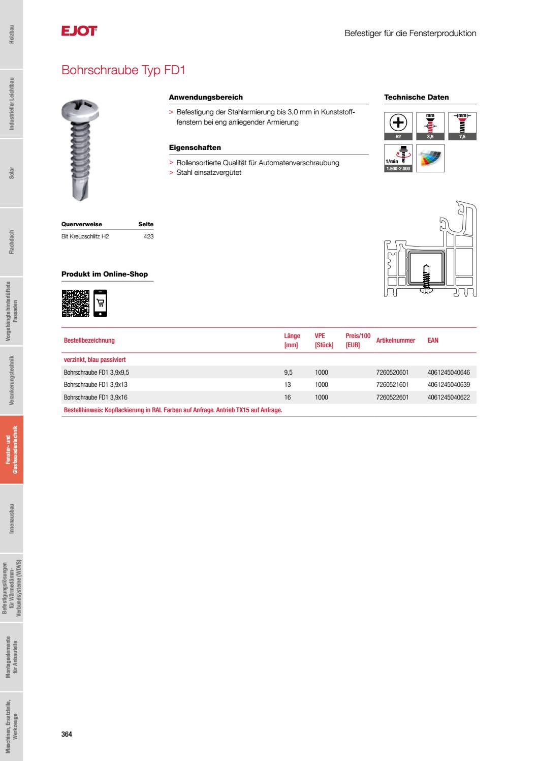 General Fasteners Catalog DE 2021 by ejotsverige Issuu