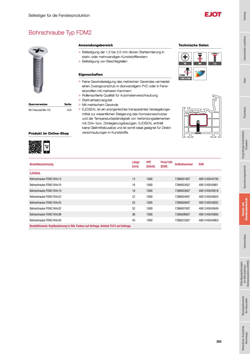 General Fasteners Catalog DE 2021 by ejotsverige Issuu