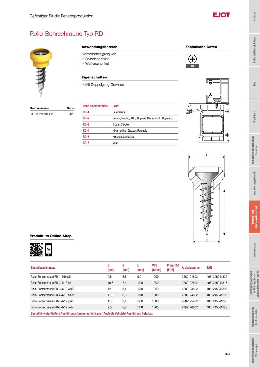 General Fasteners Catalog DE 2021 by ejotsverige Issuu