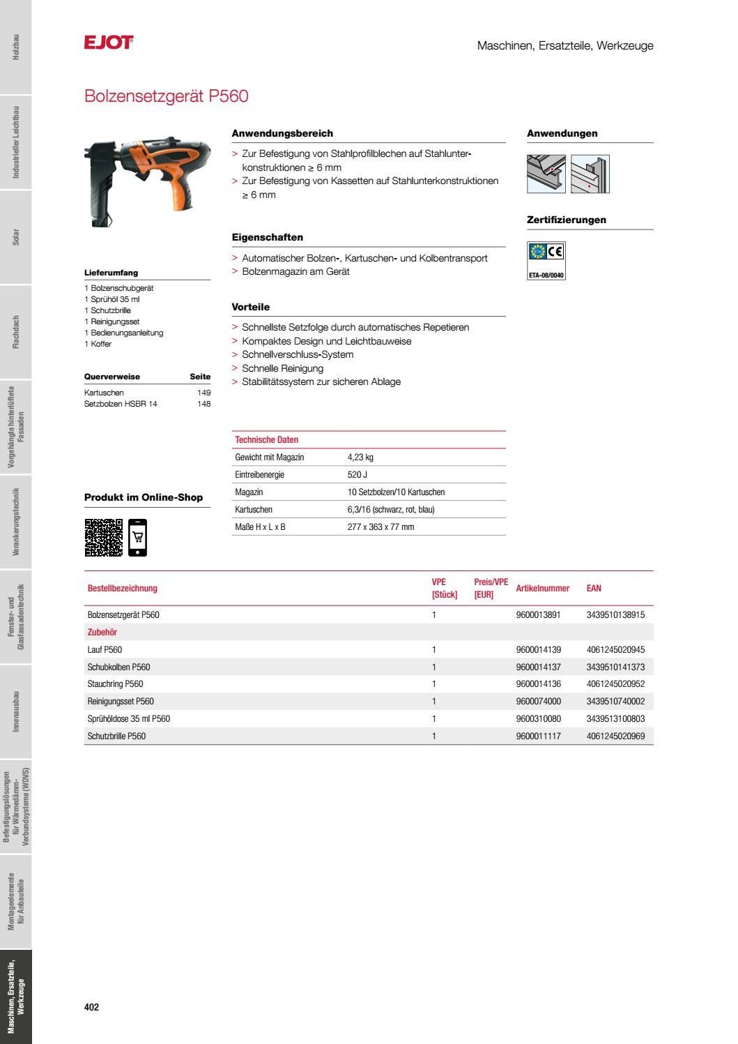 General Fasteners Catalog DE 2021 by ejotsverige Issuu