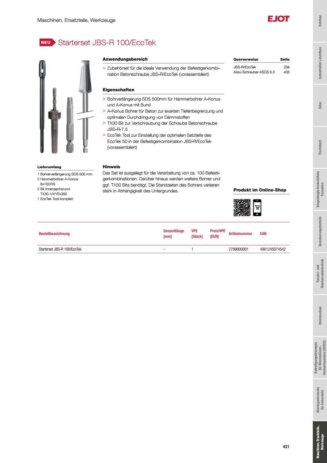 General Fasteners Catalog DE 2021 by ejotsverige Issuu
