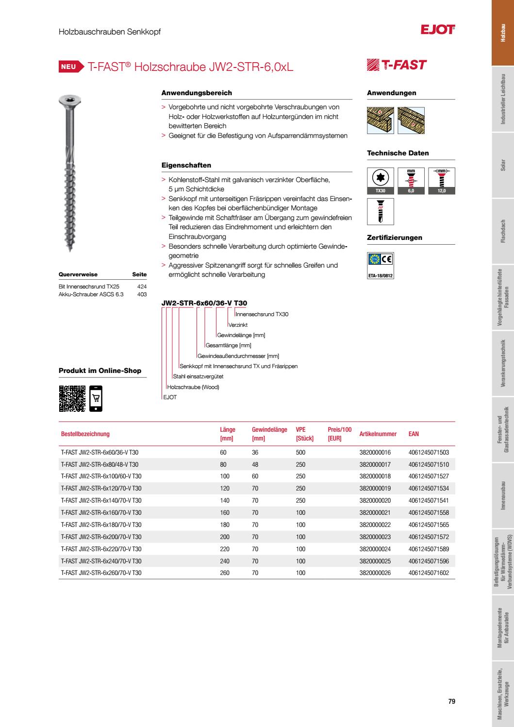 General Fasteners Catalog DE 2021 by ejotsverige Issuu