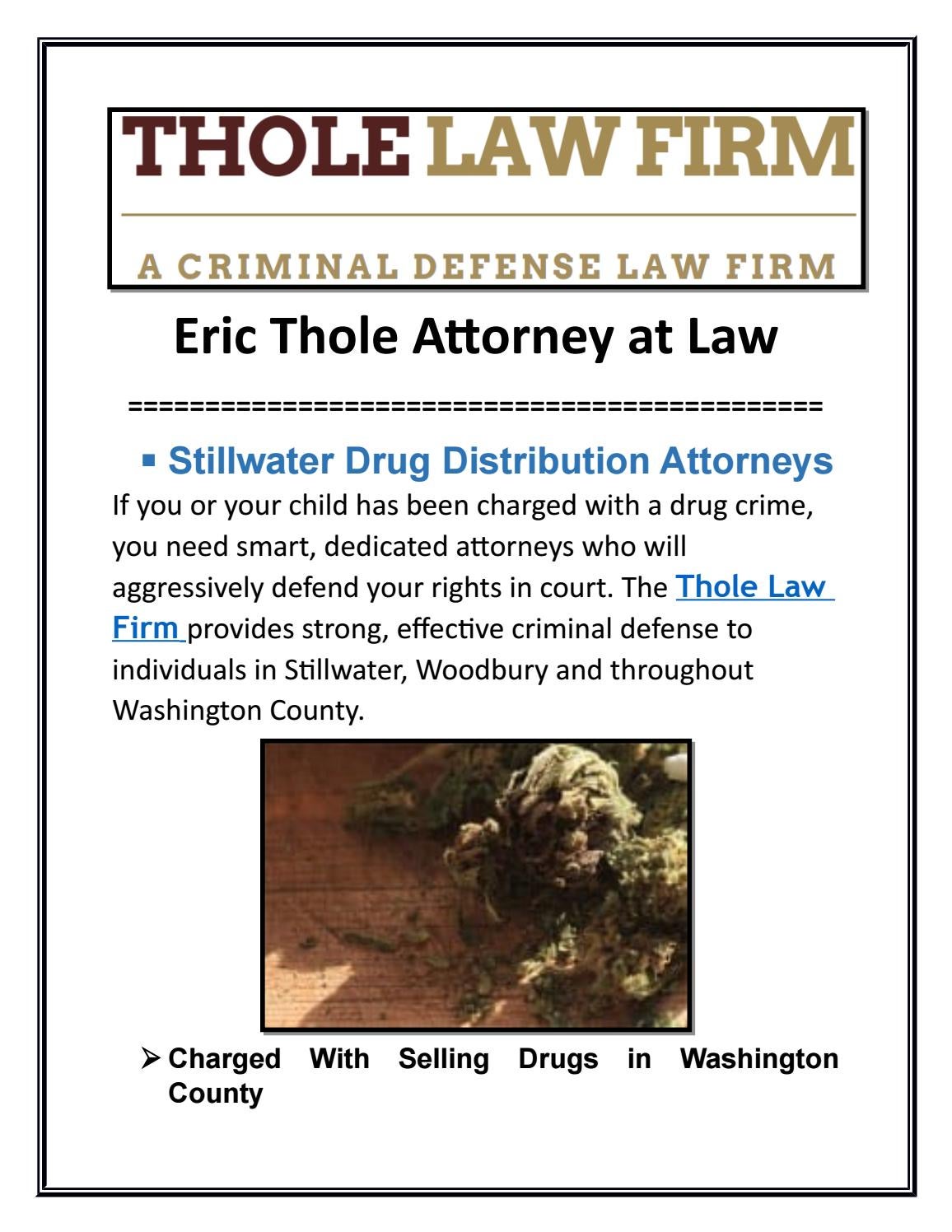 Eric Thole Attorney at Law