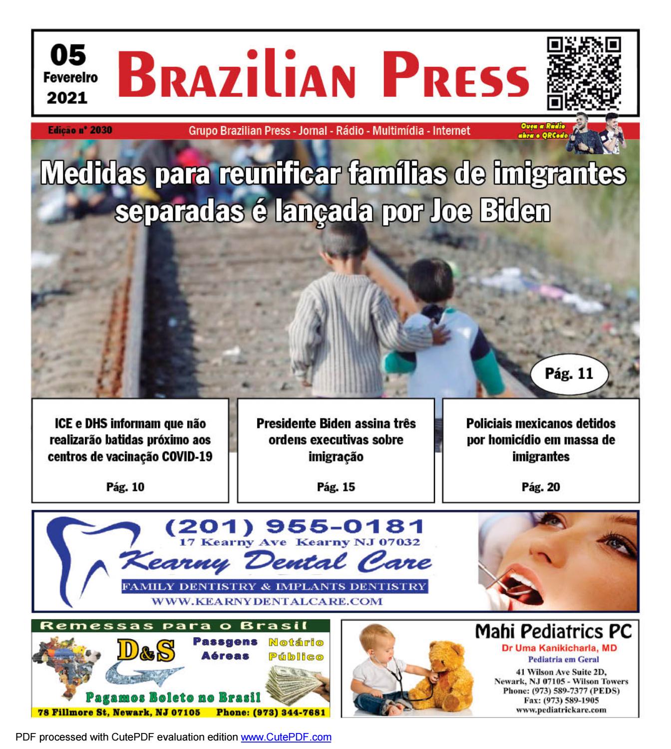 Brazilian Press Ed.2030 . 05/02/2021 by Brazilian Press - Issuu