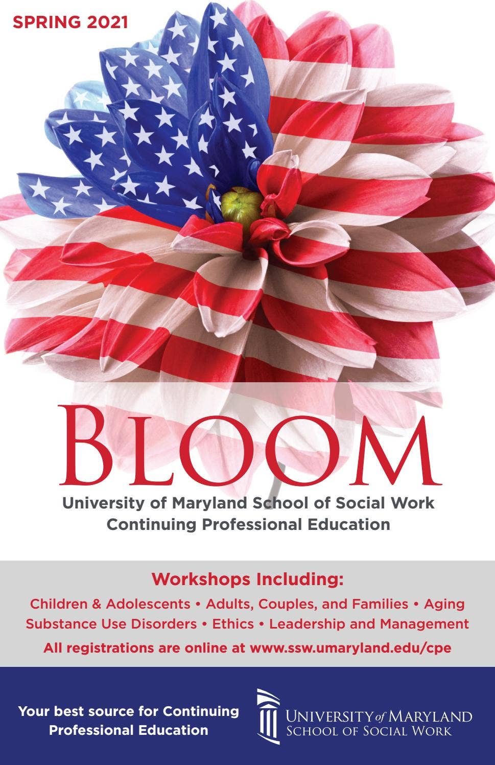 UMSSW Continuing Professional Education Spring 2021 Catalog by UM SSW