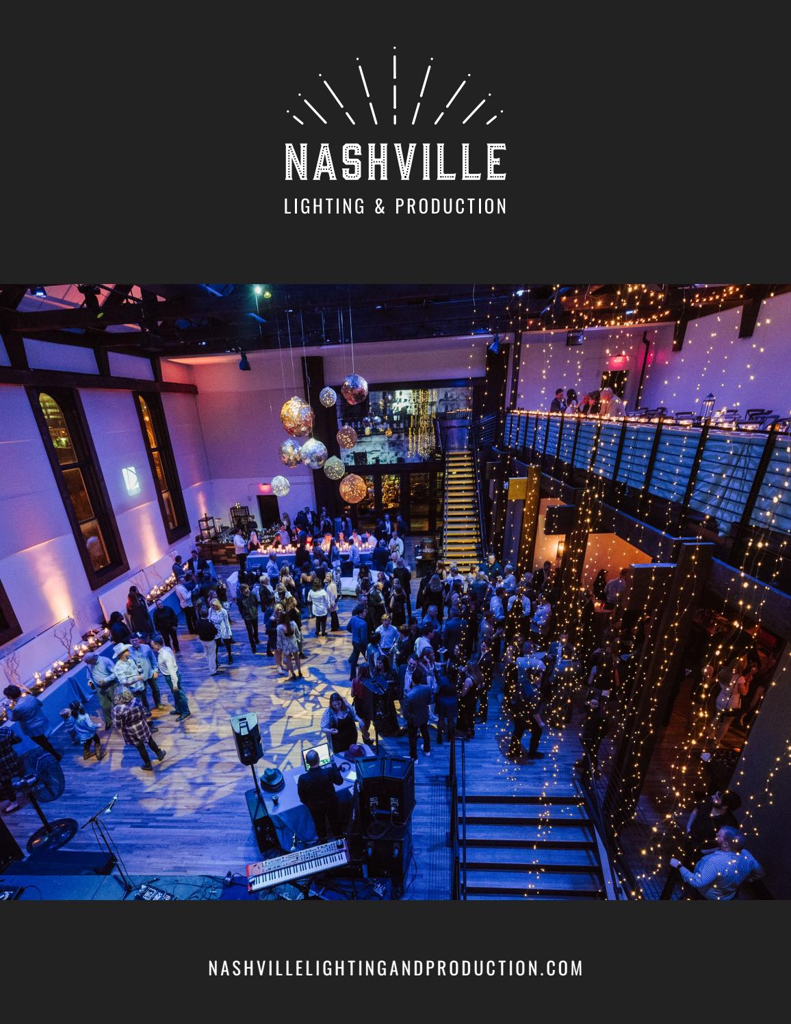 Nashville Lighting & Production by nashlightingandproduction Issuu