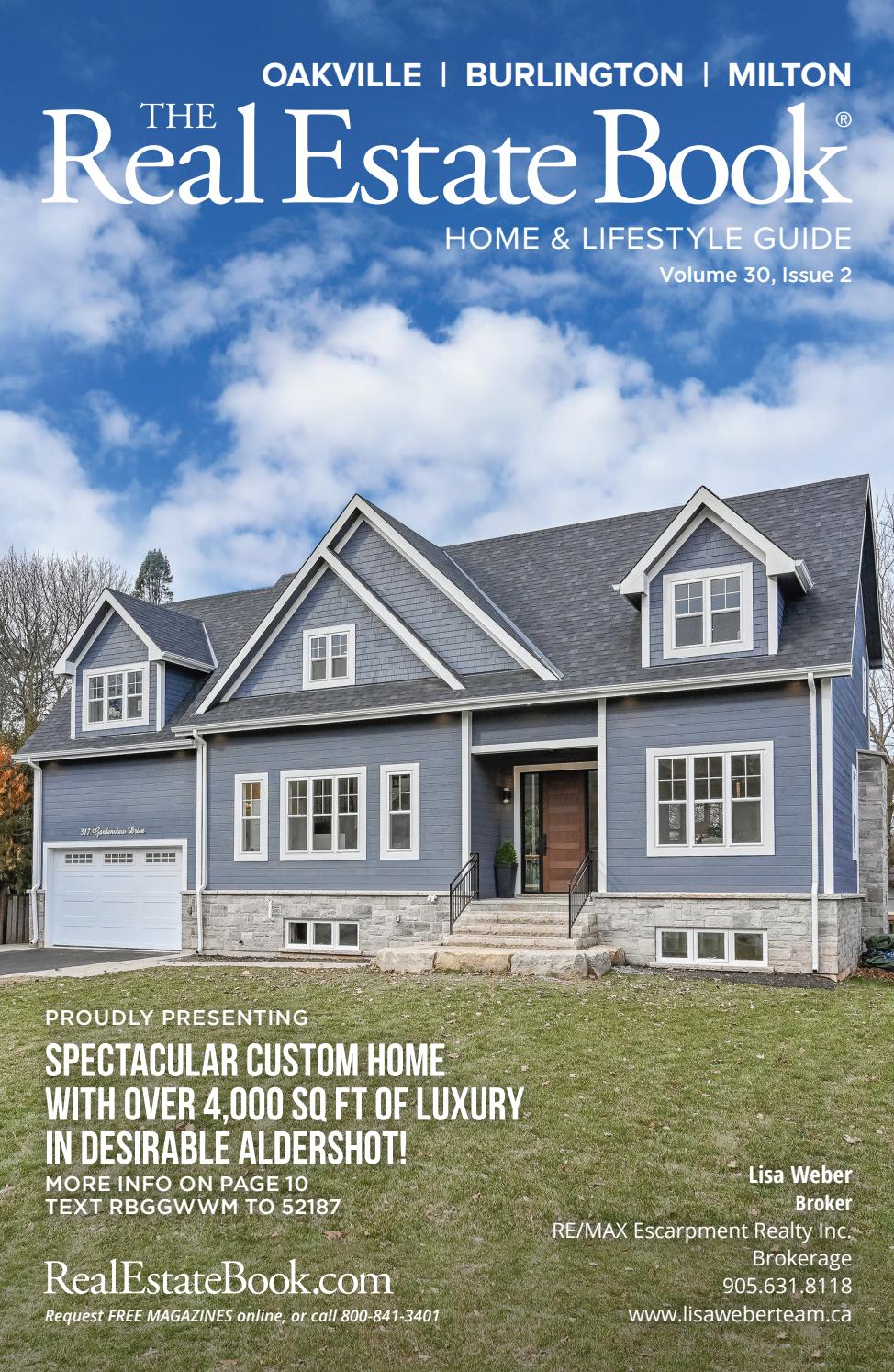 The Real Estate Book Oakville Burlington Milton 30.2 by TREBPublishing
