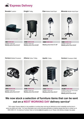Salon Supplies 家具 手册 2021 期 1 第 4 页