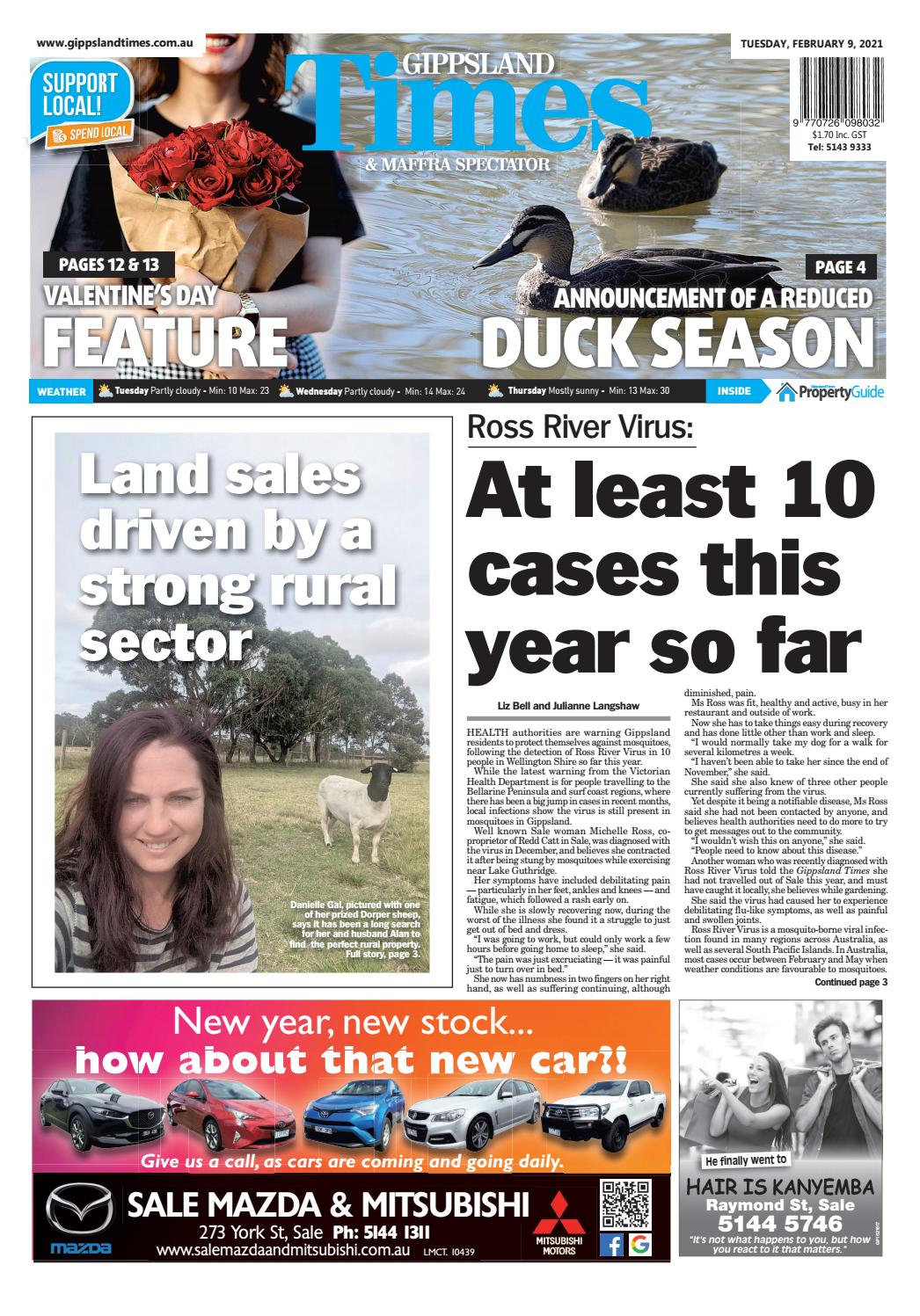Gippsland Times Tuesday 9 February 2021 by Issuu