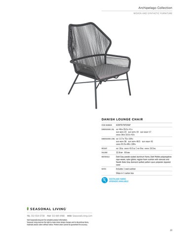 Seasonal Living 2021 家具目录 第 23 页
