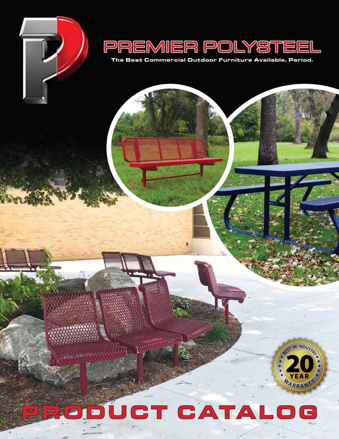 commercial outdoor furniture on Premier Polysteel Site Amenities By Penchura Llc Issuu