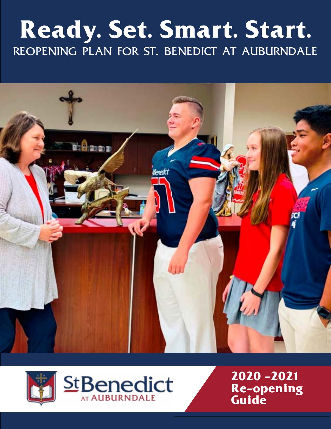 SBA Return to Campus Plan by Saint Benedict at Auburndale Issuu