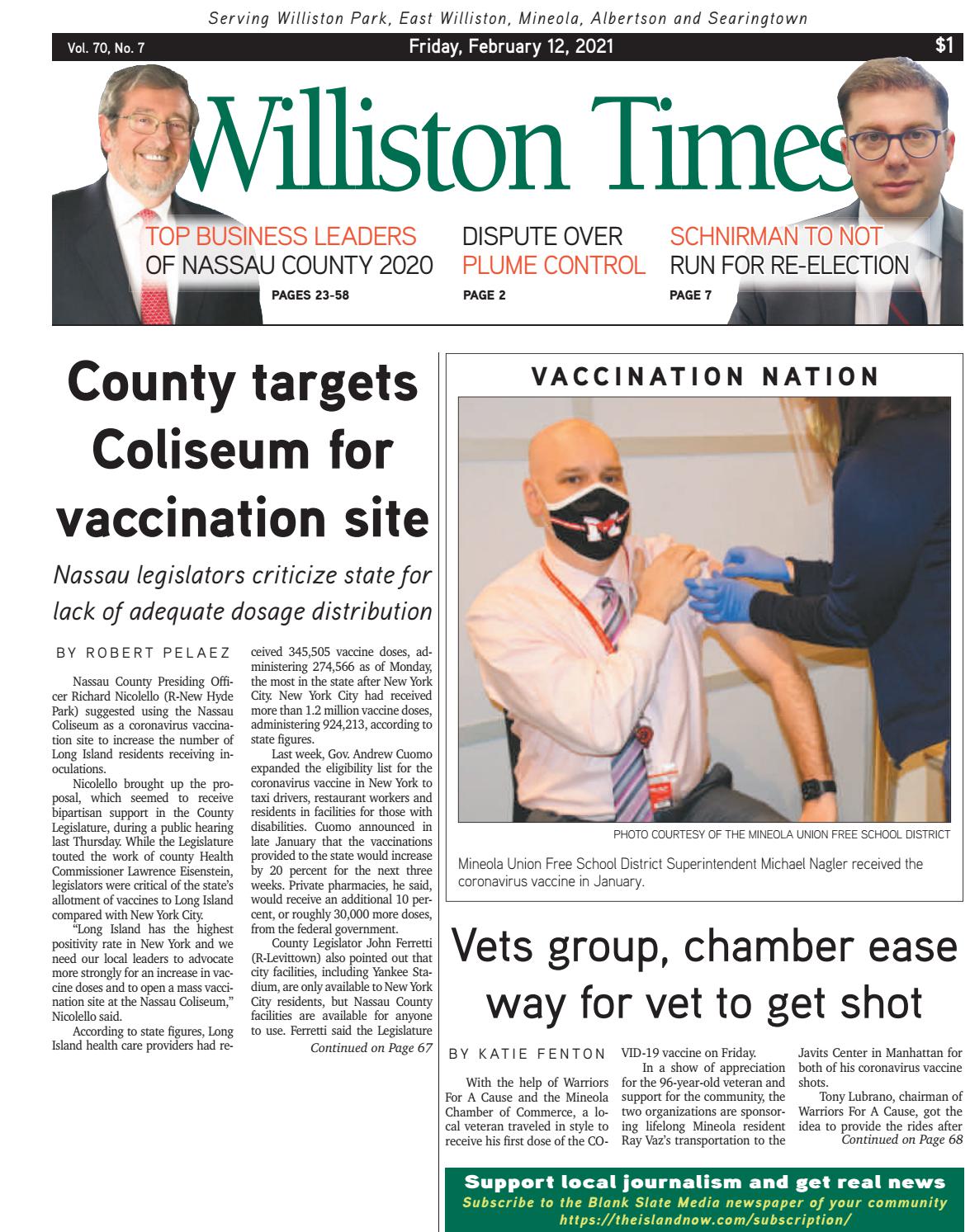 Williston Park 2021_02_12 by The Island 360 Issuu