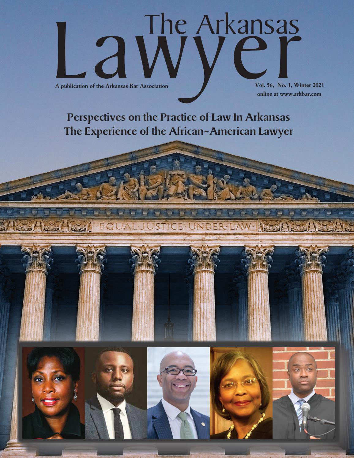 VOL.32_NO.2_SPRING 1997 by Arkansas Bar Association - Issuu