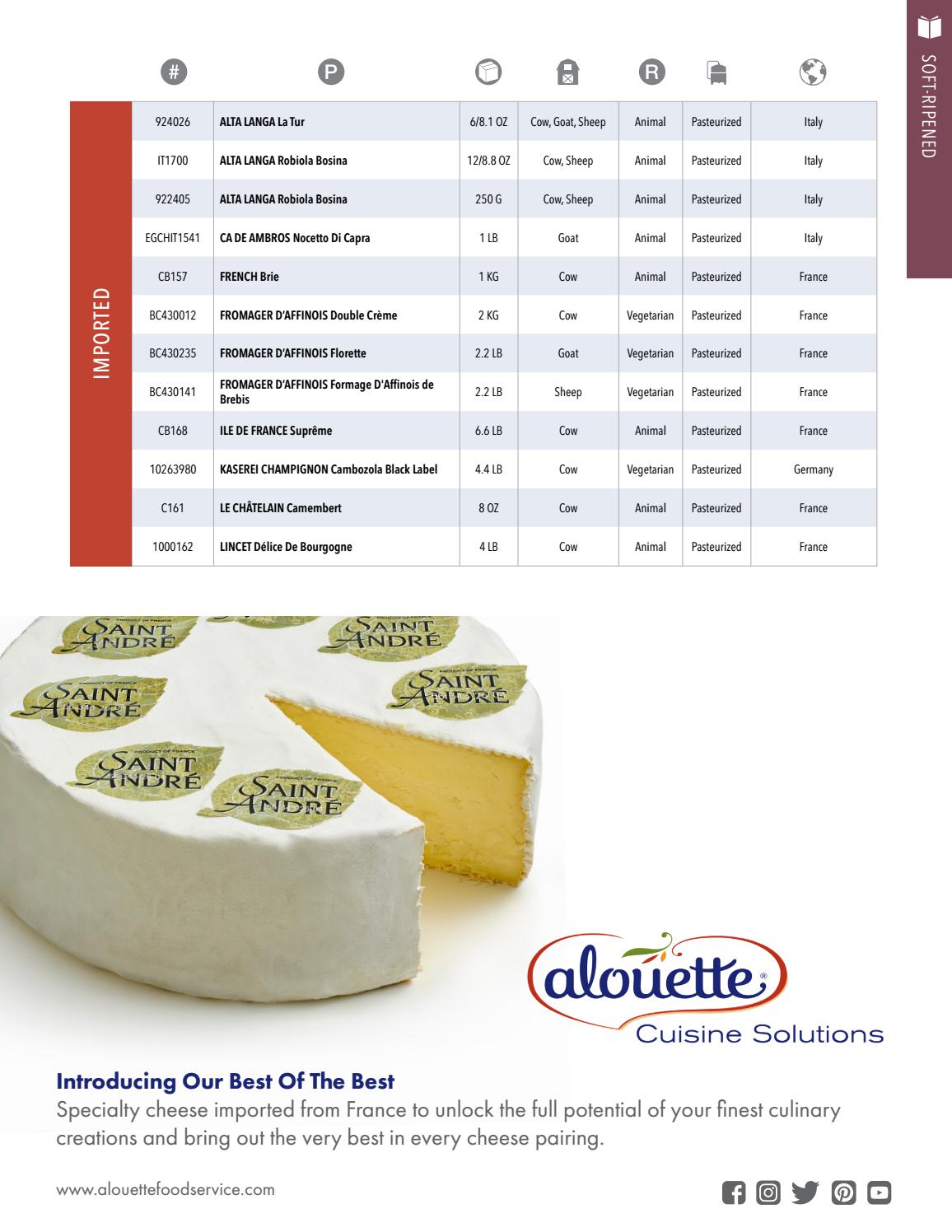 The Chefs' Warehouse Cheese & Charcuterie Catalog by The Chefs