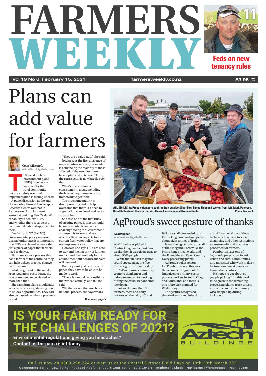 Farmers Weekly NZ February 15 2021 by AgriHQ Issuu