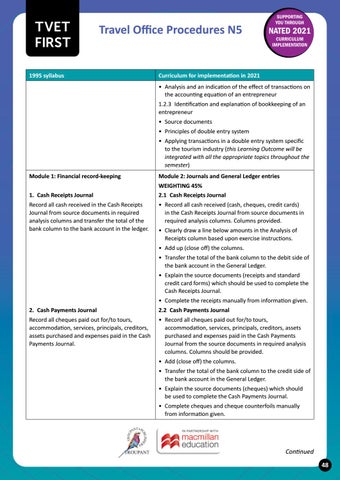 New Nated ENGINEERING Curriculum Comparison Grid by Macmillan Education ...
