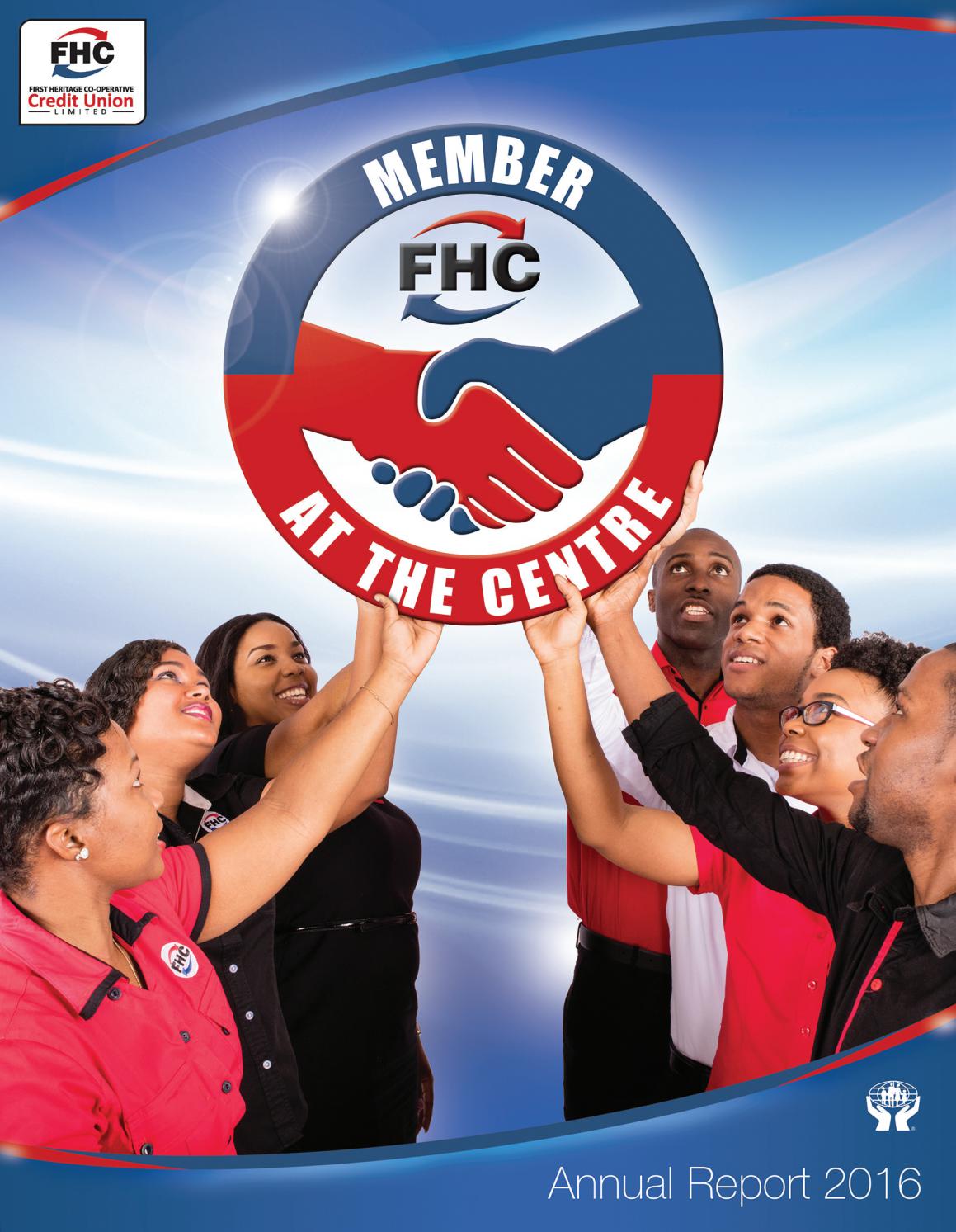 First Heritage Cooperative Credit Union Annual Report 2016 by First