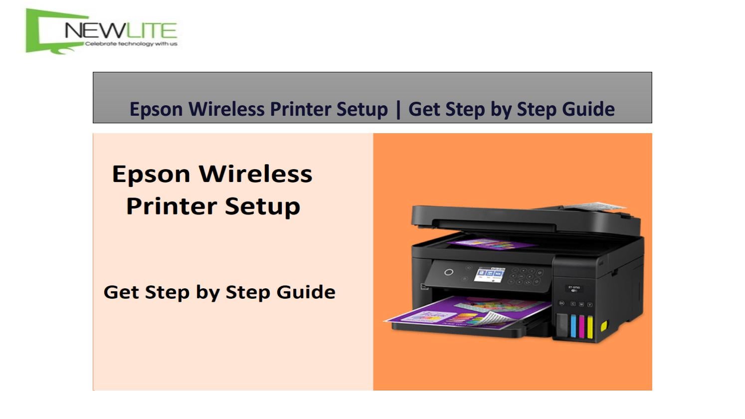 setup epson wifi printer