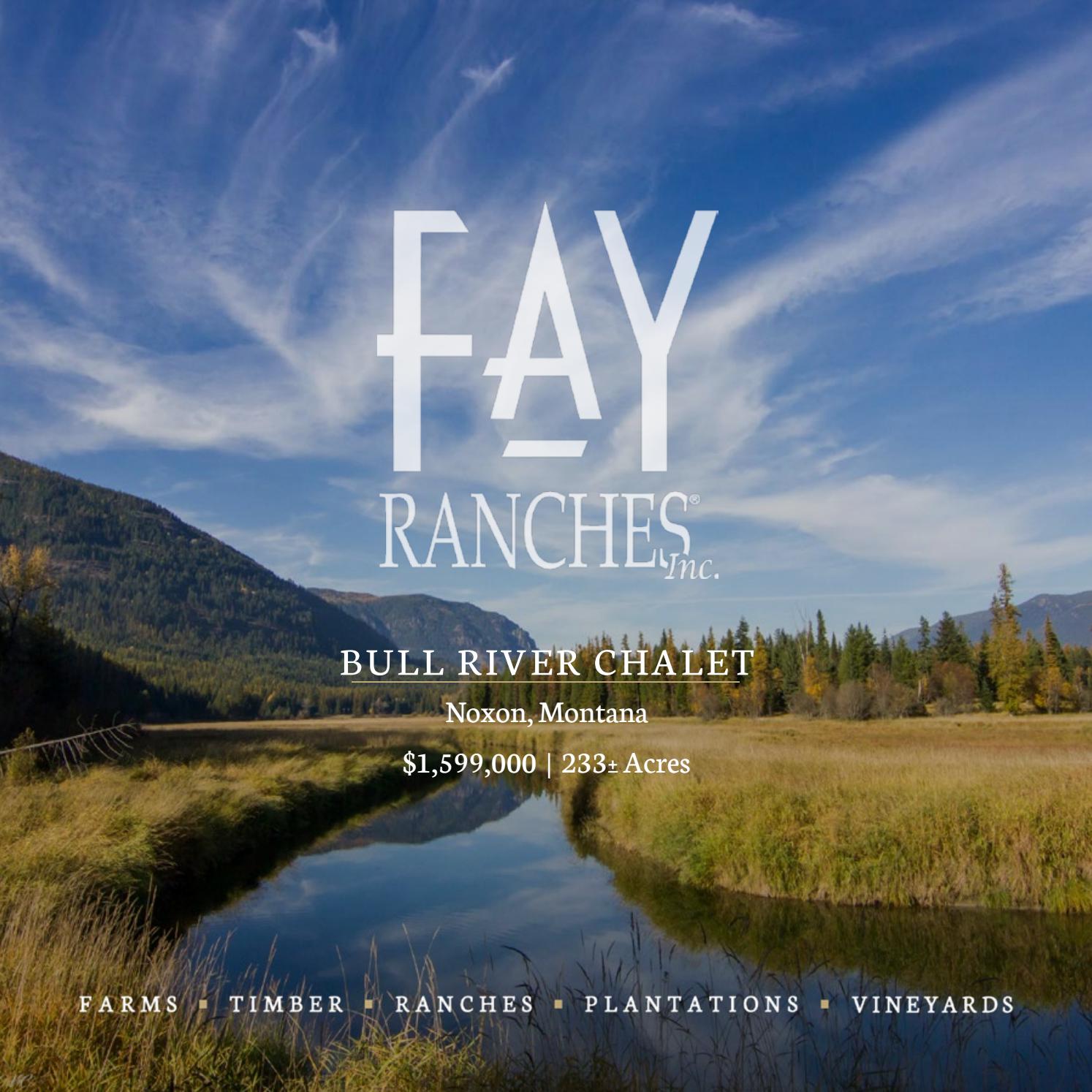 Bull River Chalet Fay Ranches By Fay Ranches Issuu