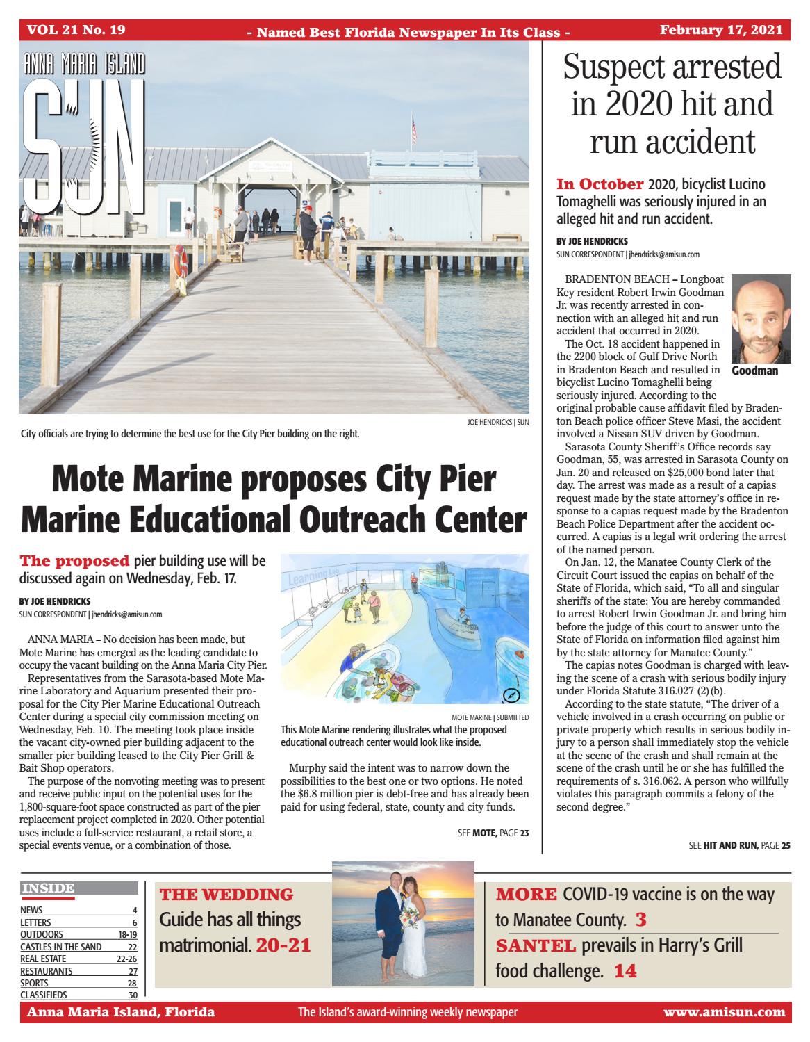 Anna Maria Island Sun February 17, 2021 by Anna Maria Island Sun - Issuu