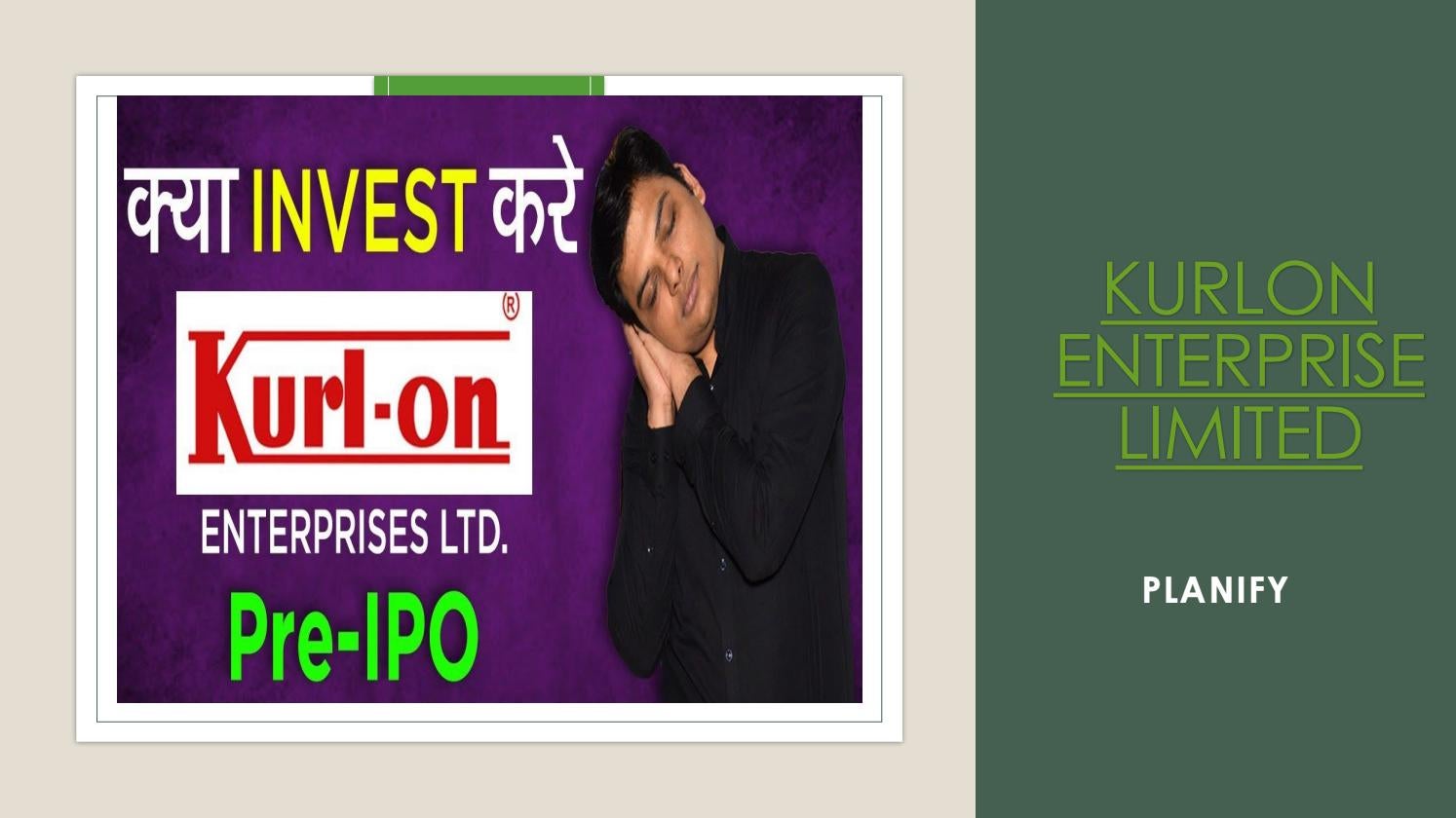 Kurlon Enterprise Limited Pre IPO by planify Issuu