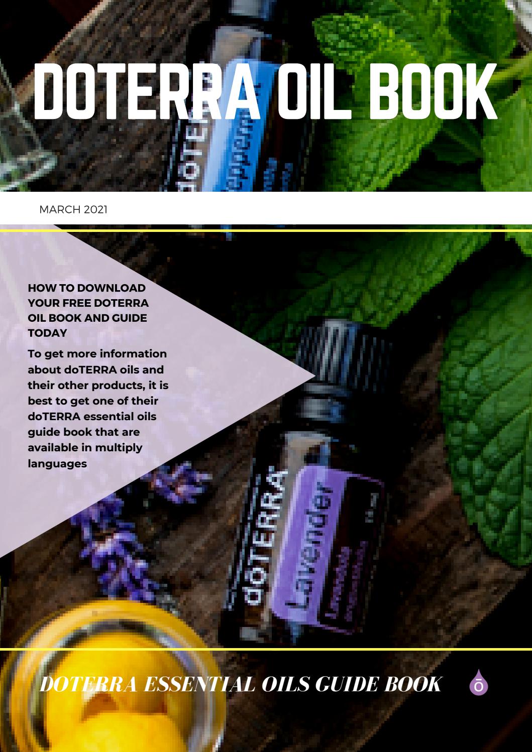 How to download your FREE doTERRA oil book and guide today by Steven