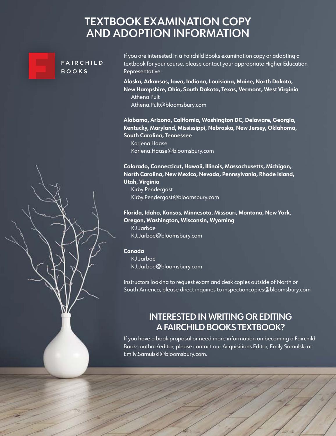 Fairchild Books Catalog JanuaryJune 2021 by Bloomsbury Publishing Issuu